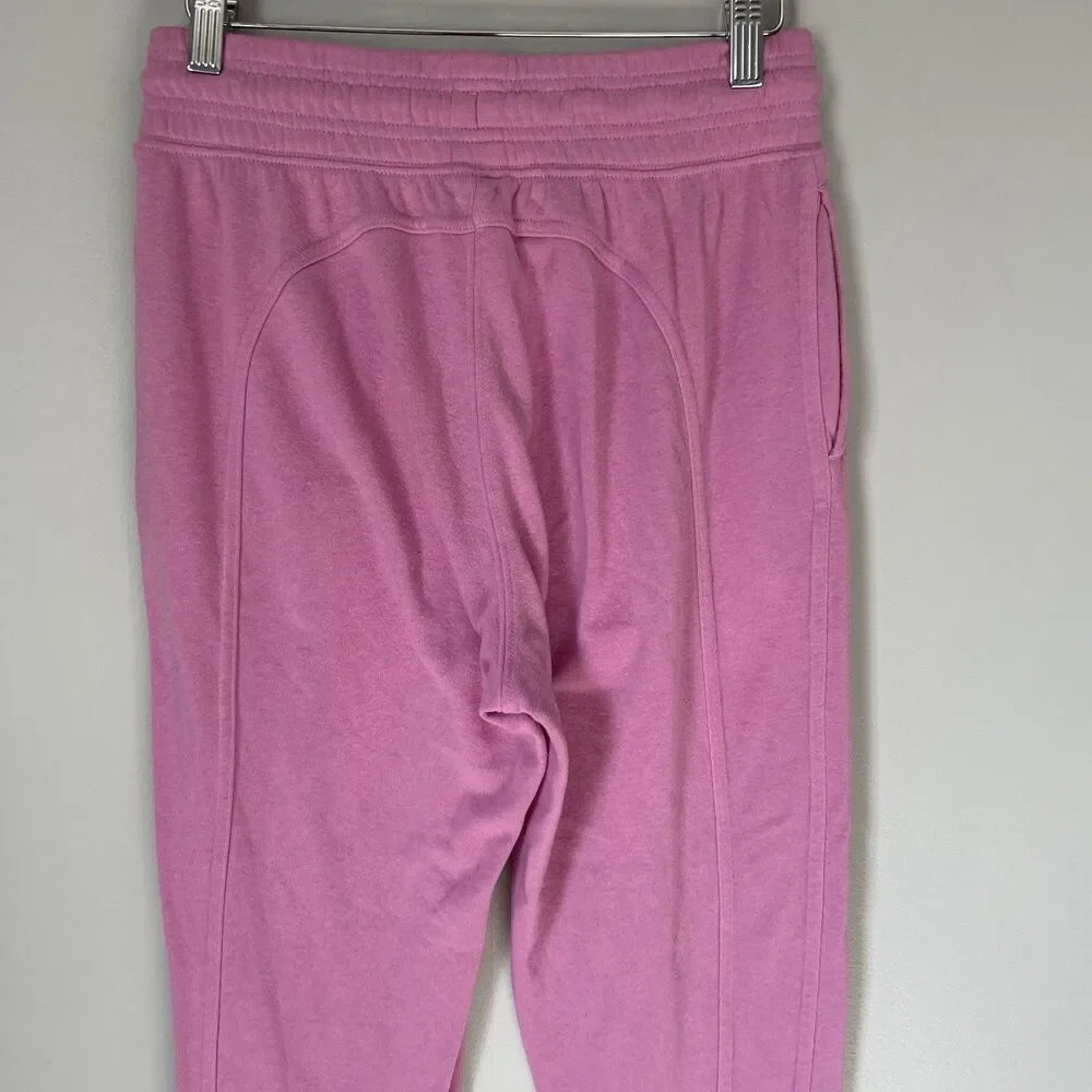 Free People Slow It Down Jogger Lounge Sweatpants Pink Boho Women's Size XS